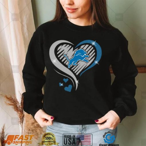 Detroit Lions Football Heart Diamond 2022 Shirt