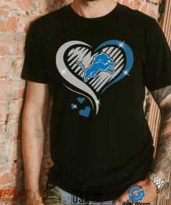 Detroit Lions Football Heart Diamond 2022 Shirt