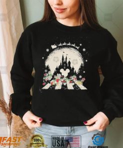 Disney Mickey And Friends Squad Abbey Road Christmas Shirt