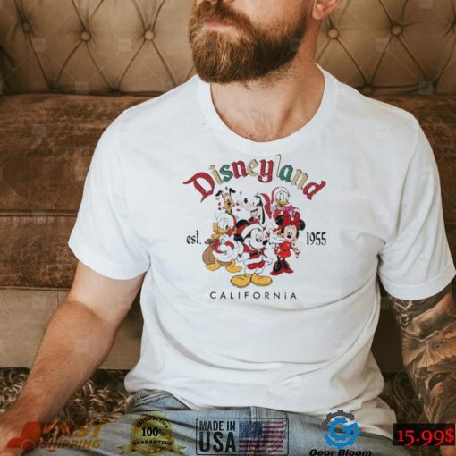 Disneyland Christmas Est 1955 Shirt