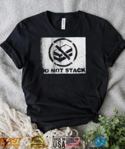 Do not stack Monochrome photo shirt