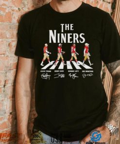 The Niners San Francisco 49ers abbey road signatures T Shirt