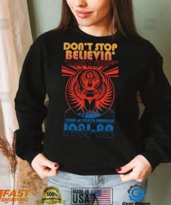 Don’t Stop Believen Vintage 1981 1982 logo Shirt