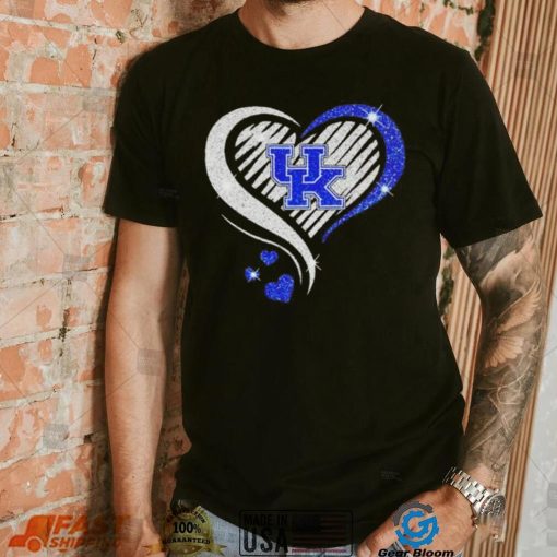 Kentucky Wildcats diamond heart T Shirt