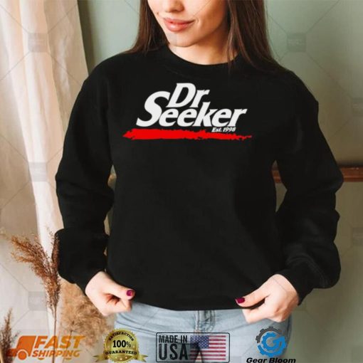 Dr Seeker 1998 retro logo shirt