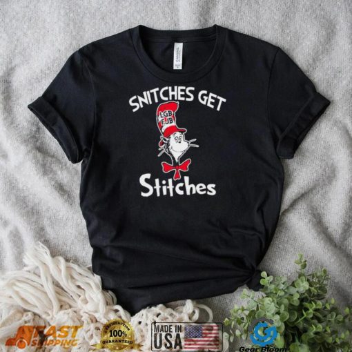 Dr Seuss LGBFJB Snitches Get Stitches Shirt