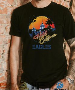 EAGLES Hotels Art California Band Music Legend Vintage T shirt