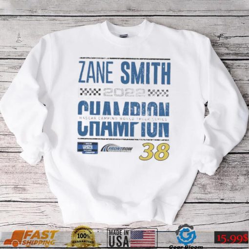 Zane Smith 2022 NASCAR Camping World Truck Series Champion T Shirt