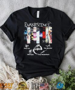 Evanescense Band Signature Shirt