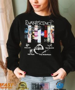 Evanescense Band Signature Shirt