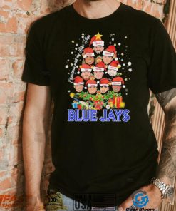 Toronto Blue Jays Team Christmas With My Blue Jays Tree Shirt