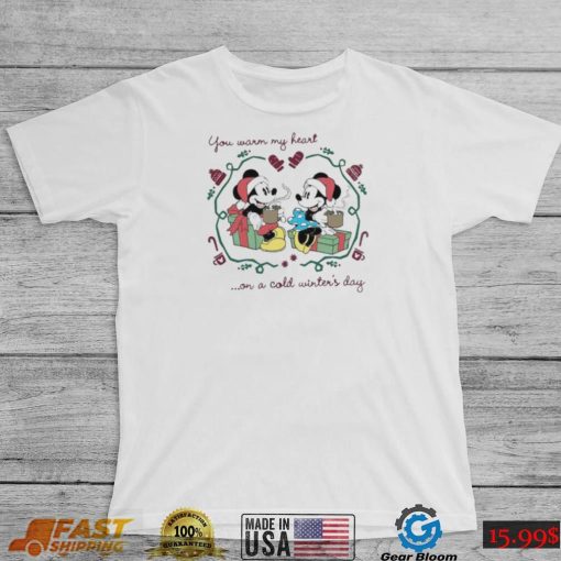 Vintage Mickey And Minnie Christmas Shirt