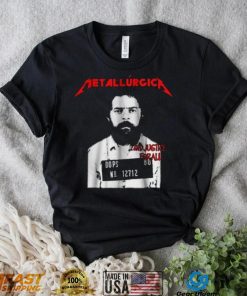 Camiseta Metalúrgica Lula Livre Metallica Justice Lula T Shirt