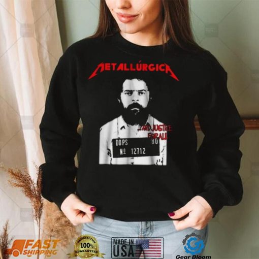 Camiseta Metalúrgica Lula Livre Metallica Justice Lula T Shirt