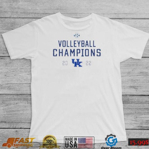 Fanatics Branded Heather Gray Kentucky Wildcats 2022 SEC Volleyball Regular Season Champions Shirt