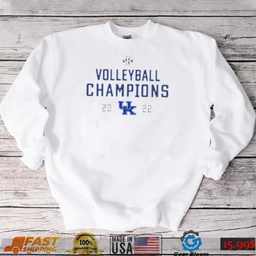 Fanatics Branded Heather Gray Kentucky Wildcats 2022 SEC Volleyball Regular Season Champions Shirt