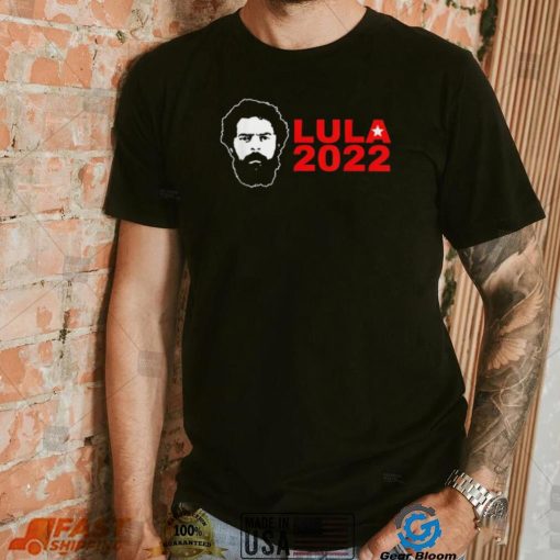 Lula T Shirt President Brazil 2022