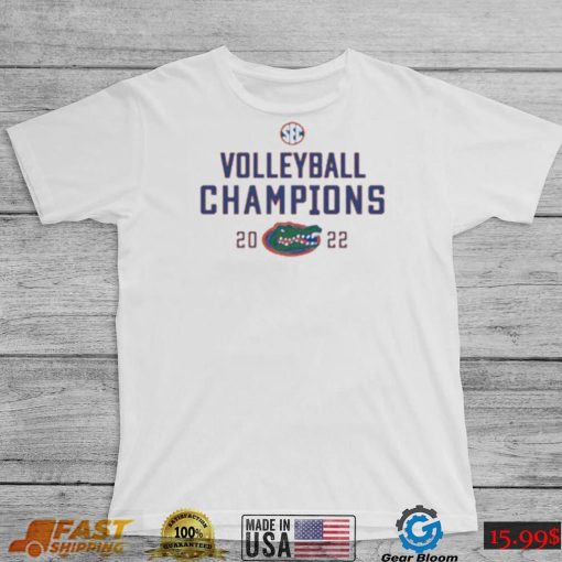 Florida Gators 2022 SEC Volleyball Regular Season Champions Shirt