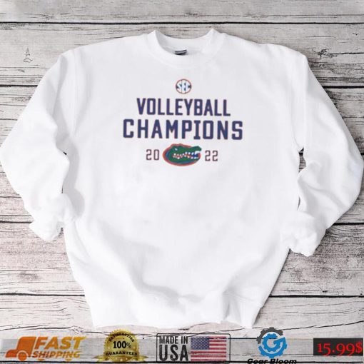 Florida Gators 2022 SEC Volleyball Regular Season Champions Shirt