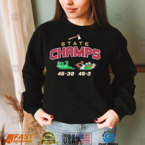 Florida State Seminoles State Champs vs Florida Gators 45  38 vs Miami Hurricanes 45 3 shirt