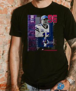 Football Paper Poster Bills Josh Allen T Shirt