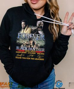 Forever Black Panther 2018 2022 Thank You For The Memories Signatures Shirt