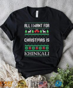 Funny Christmas Khinkali Gift Shirt