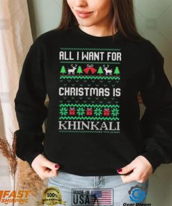 Funny Christmas Khinkali Gift Shirt