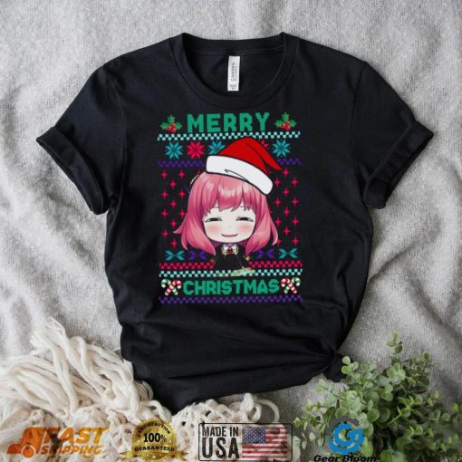 Funny Meme Face Anya Forger Spy X Family Ugly Christmas Unisex Sweatshirt