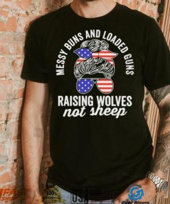 Funny Raising Wolves Not Sheep T Shirt