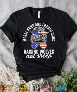 Funny Raising Wolves Not Sheep T Shirt