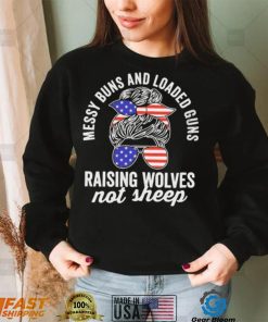 Funny Raising Wolves Not Sheep T Shirt