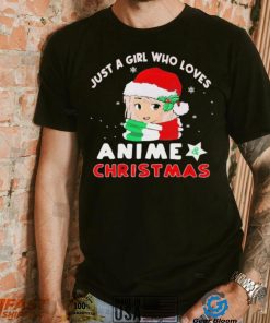 Funny Shirt Anime Chrismas Cute Girl Shir