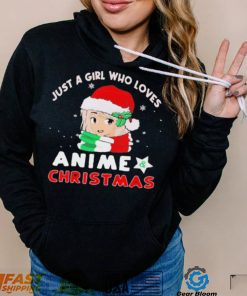 Funny Shirt Anime Chrismas Cute Girl Shir