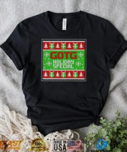 GOTG Guardians Of The Galaxy Holiday Special Faux ugly Christmas shirt