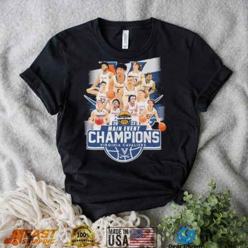 Virginia Cavaliers 2022 Main Event Champions Shirt