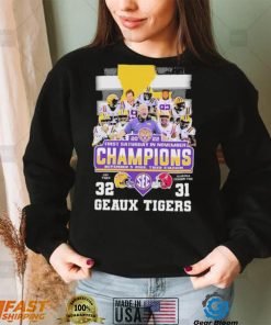 Geaux Tigers 2022 First Saturday In November Champions LSU 32 31 Alabama Shirt