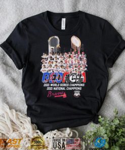 Georgia And Braves Champions City 2021 Shirt