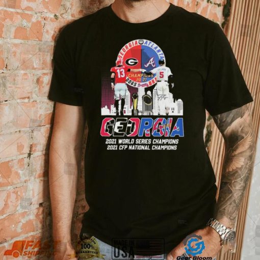 Georgia Bulldogs and Atlanta Braves GeorgiaShirt