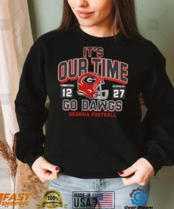 Georgia Football It’s Out Time Go Dawgs 27 12 Shirt