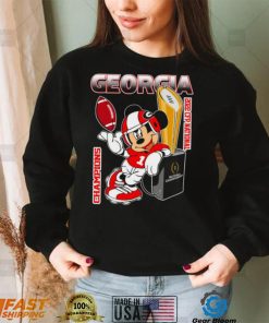 Georgia bulldogs mickey mouse cfp national champions 2022 shirt