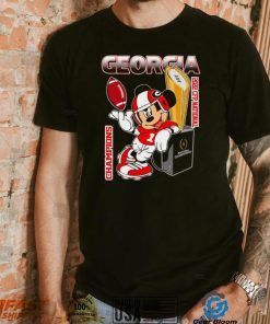 Georgia bulldogs mickey mouse cfp national champions 2022 shirt