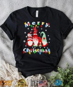 Gnomes Family 2022 Light Merry Christmas Tree Shirt