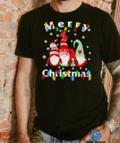 Gnomes Family 2022 Light Merry Christmas Tree Shirt