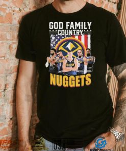 God Family Country Denver Nuggets Signatures Shirt