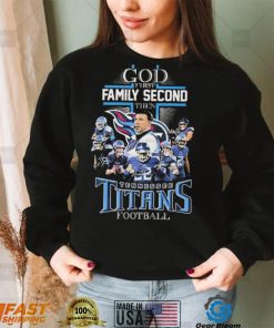 God Family Second Tennessee Titans Football Shirt