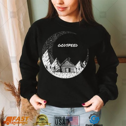 Godspeed Zach Bryan The Moon Art Unisex Sweatshirt