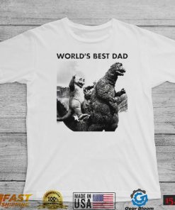 Godzilla world’s best dad T Shirt