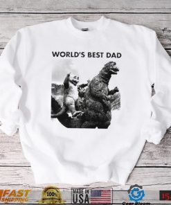 Godzilla world’s best dad T Shirt