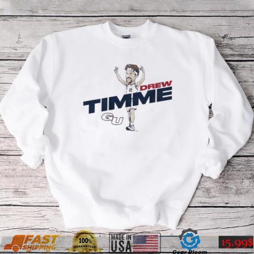 Gonzaga Basketball Drew Timme Caricature Shirt